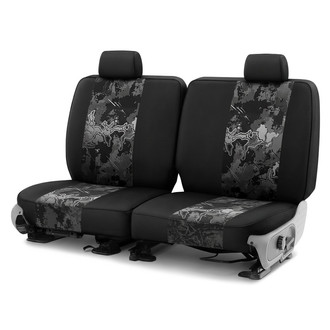 CalTrend® - TrueTimber® Camo 1st Row Black & Viper Urban Custom Seat Covers