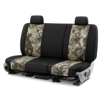 CalTrend® - TrueTimber® Camo 1st Row Black & Viper Western Custom Seat Covers