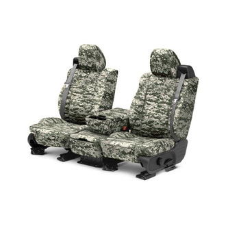 CalTrend® - Camouflage 1st Row Digital Forest Custom Seat Covers