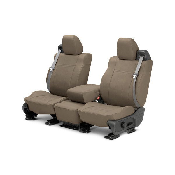  CalTrend® - DuraPlus 1st Row Beige Custom Seat Covers