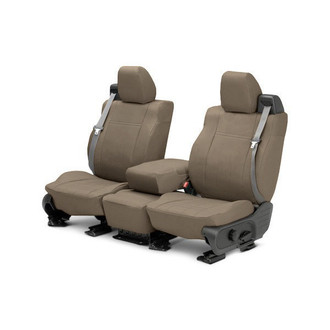 CalTrend® - DuraPlus 1st Row Beige Custom Seat Covers