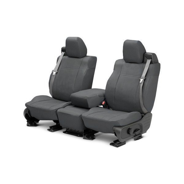  CalTrend® - DuraPlus 1st Row Charcoal Custom Seat Covers