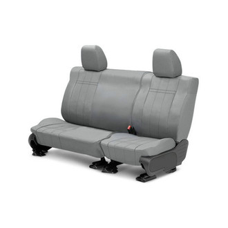 CalTrend® - DuraPlus 2nd Row Light Gray Custom Seat Covers