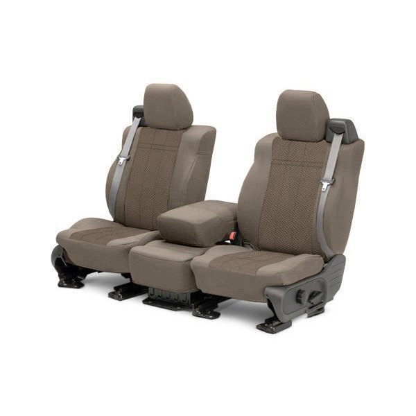  CalTrend® - EuroSport 1st Row Beige Custom Seat Covers