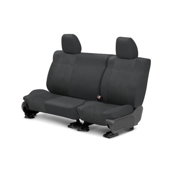  CalTrend® - EuroSport 2nd Row Charcoal Custom Seat Covers