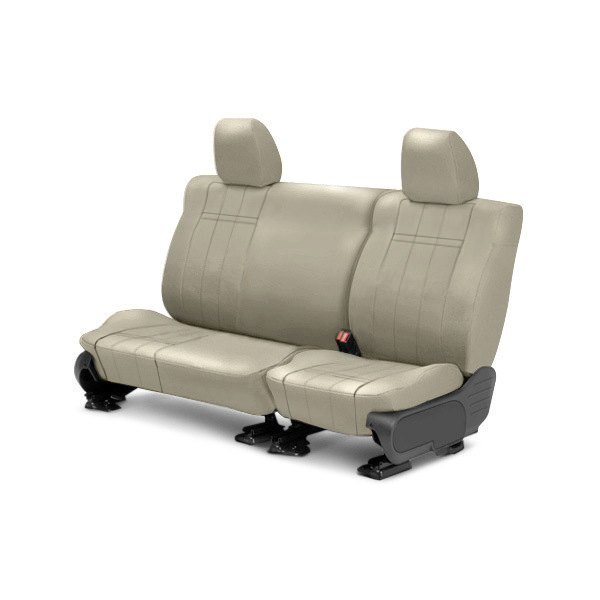  CalTrend® - I Can't Believe It's Not Leather™ 2nd Row Sandstone Custom Seat Covers