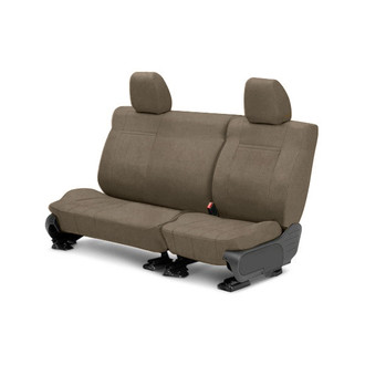 CalTrend® - MicroSuede 2nd Row Beige Custom Seat Covers