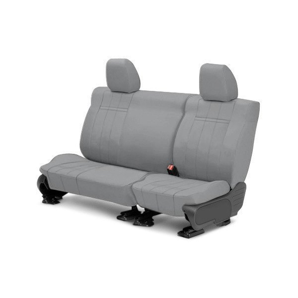 CalTrend® - NeoPrene 2nd Row Light Gray Custom Seat Covers