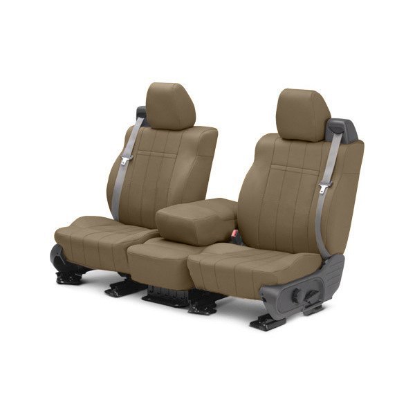  CalTrend® - NeoSupreme 1st Row Beige Custom Seat Covers
