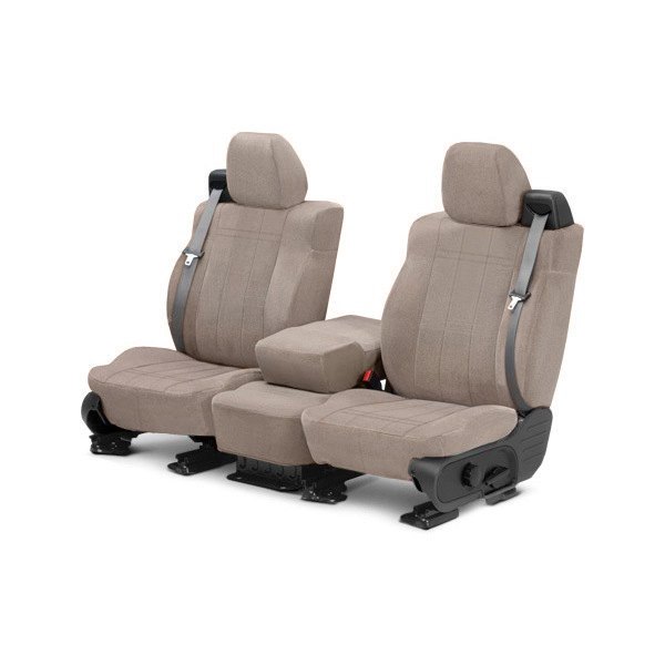  CalTrend® - O.E. Velour 1st Row Beige Custom Seat Covers