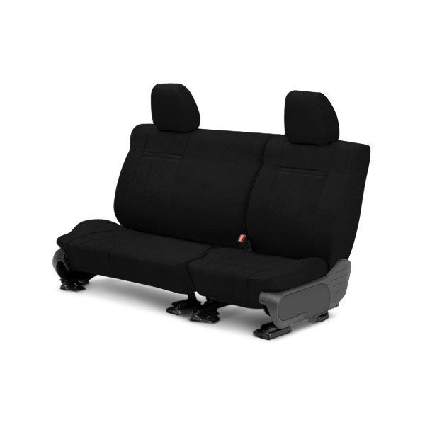  CalTrend® - O.E. Velour 2nd Row Black Custom Seat Covers