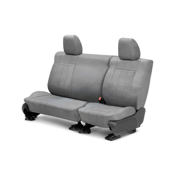  CalTrend® - O.E. Velour 2nd Row Light Gray Custom Seat Covers
