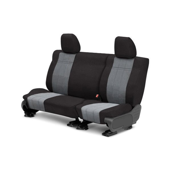  CalTrend® - O.E. Velour 2nd Row Charcoal & Premier Custom Seat Covers