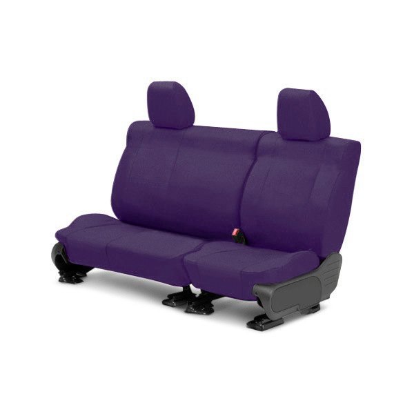  CalTrend® - Tweed 2nd Row Purple Custom Seat Covers