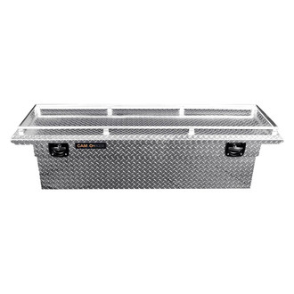 Cam-Locker® TBCAM-KS71LP-RL - King Size Low Profile Deep Single Lid Crossover Tool Box with Rail