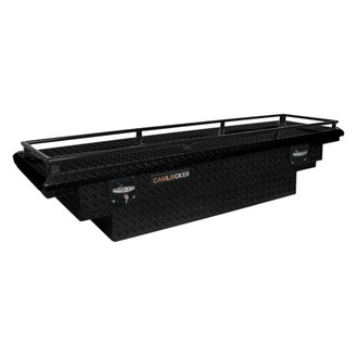 Cam-Locker® TBCAM-S65YLPFN-RLMB - Low Profile Full Notches Single Lid York Crossover Tool Box with Rail