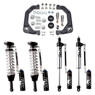 Camburg® - 0"-3" KINETIK Series Fox 2.5 Factory Front and Rear Suspension Lift Kit