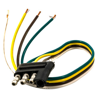 Camco® - 4-Way Wishbone Trailer End Harness