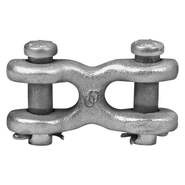 Campbell Chain & Fittings® - 1/4" x 5/16" Zinc Plated Double Clevis