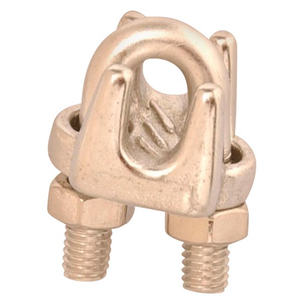Campbell Chain & Fittings® - 1/4" Polished Stainless Steel Wire Rope Clip