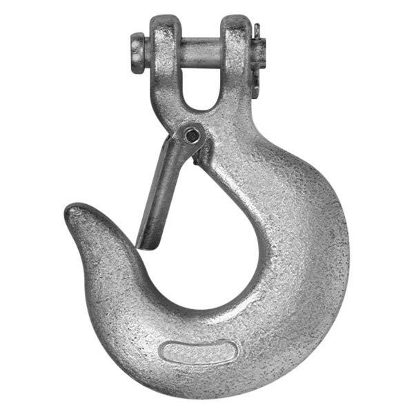 Campbell Chain & Fittings® - 3/8" Zinc Plated Steel Grade 43 Clevis Slip Hook with Latch