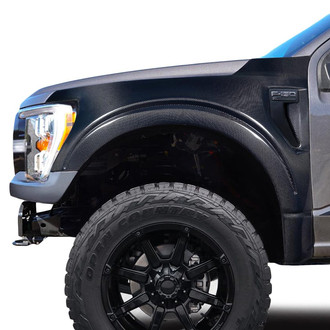 Carbon Creations® - 4" Bulge Style Carbon Fiber Front Fenders