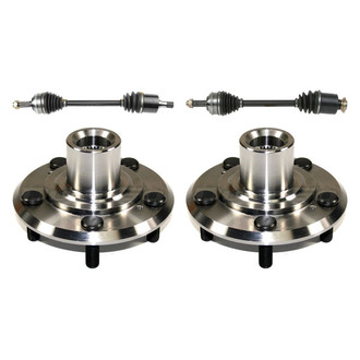 Cardone® - 3-Pc New CV Axle Shaft Kit