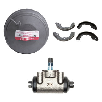 Cardone® - 3-Pc Remanufactured Power Brake Booster Kit