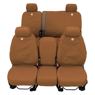 Carhartt® - SeatSaver™ 1st Row Brown Custom Seat Covers