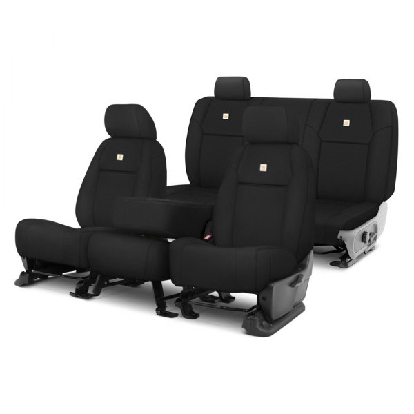 Carhartt® - Super Dux 1st Row Black Custom Seat Covers