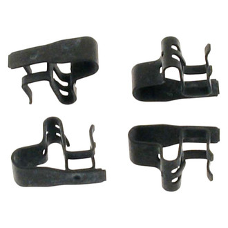 Carlson® - Front Disc Brake Anti-Rattle Clip Set