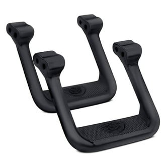 CARR® - Hoop II Black Aluminum Steps