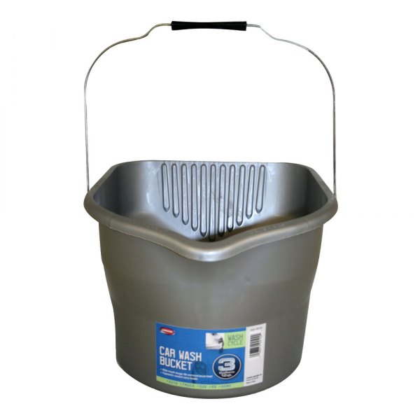 Carrand® - 3 gal Gray Specialty Wash Bucket 
