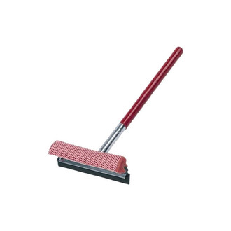 Carrand® - 8" Metal Standard Squeegee with 20" Wood Handle