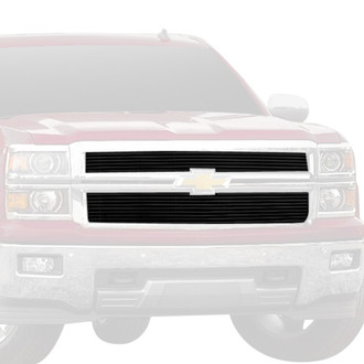 CW Grilles® 47273 - 2-Pc Black Billet Main Grille