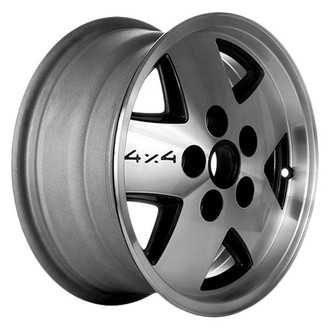 CCI® - 5-Spoke Black 15x7 Alloy Factory Wheel - Remanufactured