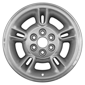 CCI® - Double 5-Spoke Machined Lip with Silver Face 15x8 Alloy Factory Wheel - Remanufactured