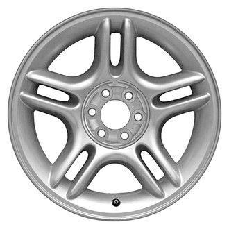 CCI® - Double 5-Spoke Silver 17x9 Alloy Factory Wheel - Remanufactured
