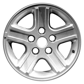 CCI® - 5-Spoke Silver with Machined Face 17x8 Alloy Factory Wheel - Remanufactured