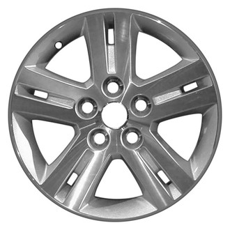 CCI® - Double 5-Spoke Charcoal with Machined Face 17x6.5 Alloy Factory Wheel - Remanufactured