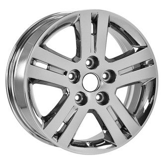 CCI® - Double 5-Spoke PVD Chrome 17x6.5 Alloy Factory Wheel - Remanufactured