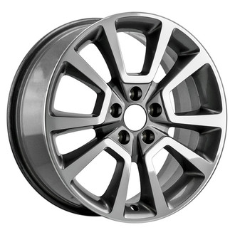 CCI® - 5 V-Spoke Polished Charcoal 18x7 Alloy Factory Wheel - Remanufactured