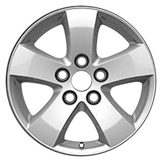 CCI® - 5-Spoke Silver with Machined Face 17x6.5 Alloy Factory Wheel - Remanufactured