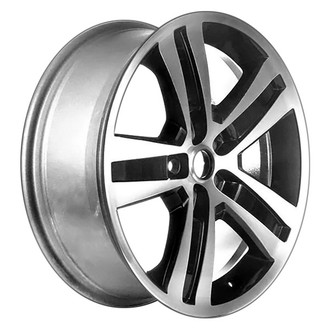 CCI® - Double 5-Spoke Black with Machined Face 20x7.5 Alloy Factory Wheel - Remanufactured