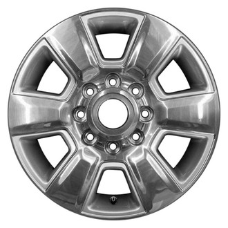 CCI® - 6 I-Spoke Polished with Silver Vents 18x8 Alloy Factory Wheel - Remanufactured