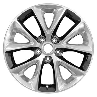 CCI® - 5 V-Spoke Deep Black Polished 20x8 Alloy Factory Wheel - Remanufactured