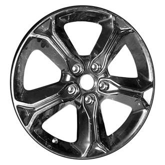 CCI® - 5-Spoke Black 19x7 Alloy Factory Wheel - Remanufactured