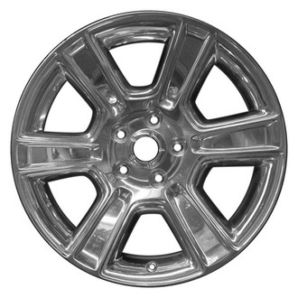 CCI® - 6 I-Spoke Bright Silver with Metallic Polished Accents 20x9 Alloy Factory Wheel - Remanufactured