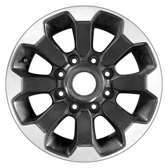 CCI® - 8 I-Spoke Machined and Black 17x8 Alloy Factory Wheel - Remanufactured