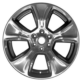 CCI® - 5-Spoke Polished and Medium Charcoal 20x9 Alloy Factory Wheel - Remanufactured